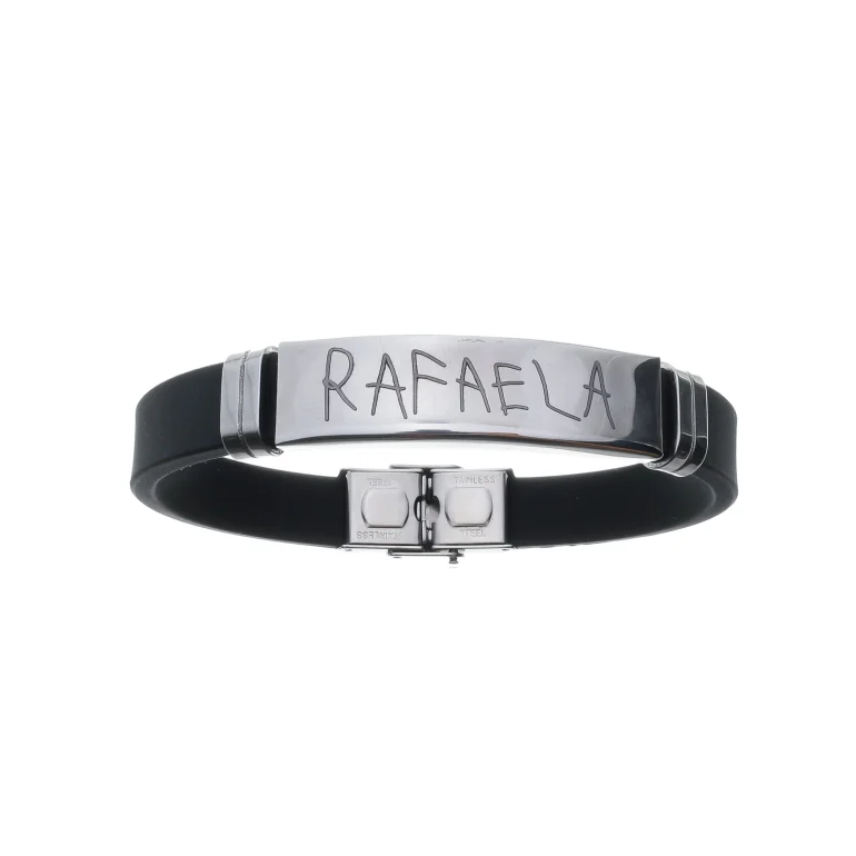 Pulseira Manuscrito de Inox