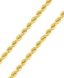 Corrente Cordão Baiano M 3,0mm. - Ouro 10mls