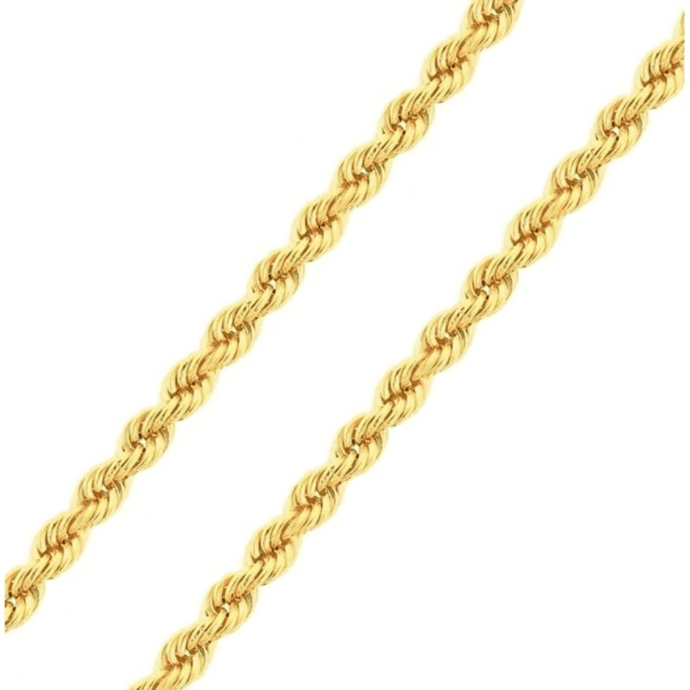 Corrente Cordão Baiano M 3,0mm. - Ouro 10mls