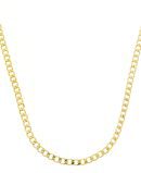 Corrente Grumet Fina 2,5mm. 60cm - Ouro 10mls