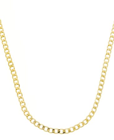 Corrente Grumet Fina 2,5mm. 60cm - Ouro 10mls