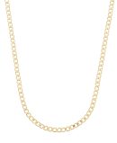 Corrente Grumet Fina 2,5mm. 60cm - Ouro 10mls