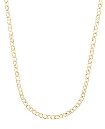 Corrente Grumet Fina 2,5mm. 60cm - Ouro 10mls