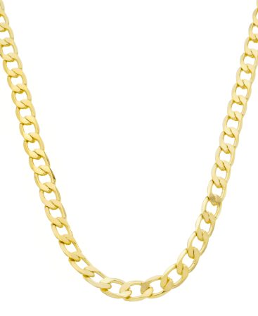 Corrente Grumet Grossa 6mm. 60cm - Ouro 10mls